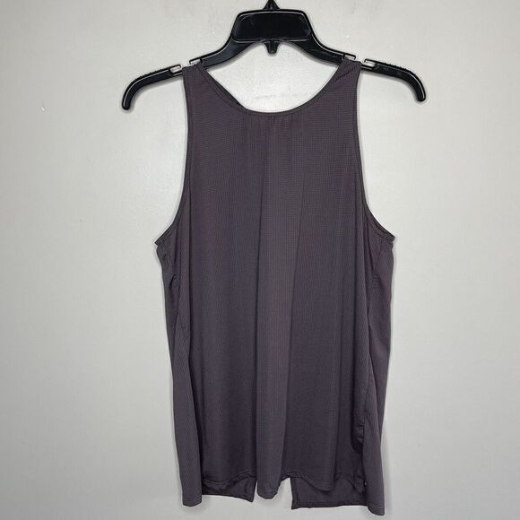 FABLETICS Top Womens Small S Open-Back Knot Athletic Tank Purple - Picture 1 of 6